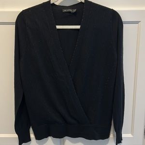 The Limited Black Cardigan with Sequence.